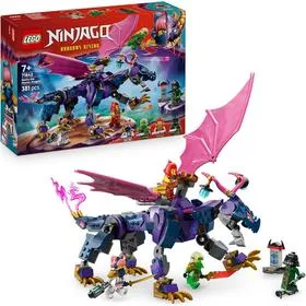 LEGO Ninjago Rontu, il Drago Maestro - Figura di Drago Giocattolo Snodabile - Include le