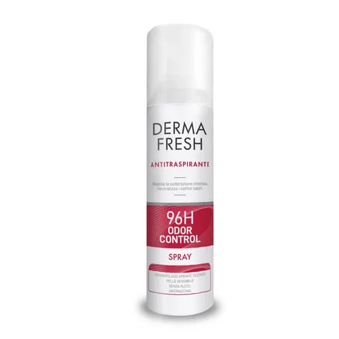 Dermafresh Odor Control, Deodorante Antitraspirante Spray 150 ml, Efficace 96H, No Alcol