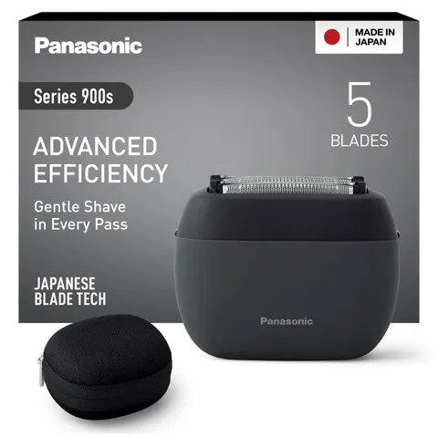 Panasonic ES-PV3B-K803 Serie 900s Shaver, Rasoio Elettrico da Uomo Wet & Dry a 5 Lame