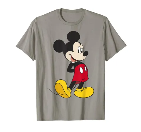 Disney Mickey And Friends Mickey Mouse Traditional Portrait Maglietta