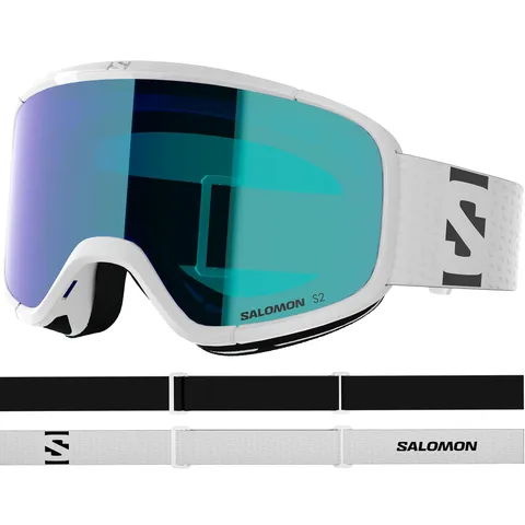Salomon Aksium 2.0 Goggles, Unisex Anti-Fog Ski Goggles For Snowboarding and Mountain