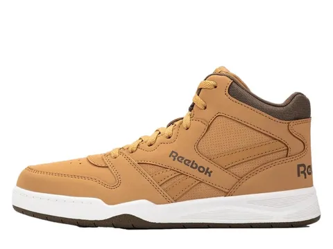 Reebok BB 4500 Court Sneaker, Camel/White/Trekgrey, 31,5 EU, Camel White Trekgrey, 31.5 EU