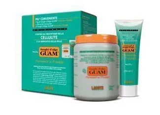 Guam Fanghi d'Alga Convenienza Freddo - set composto da 1 kg di Fanghi più 250 ml di