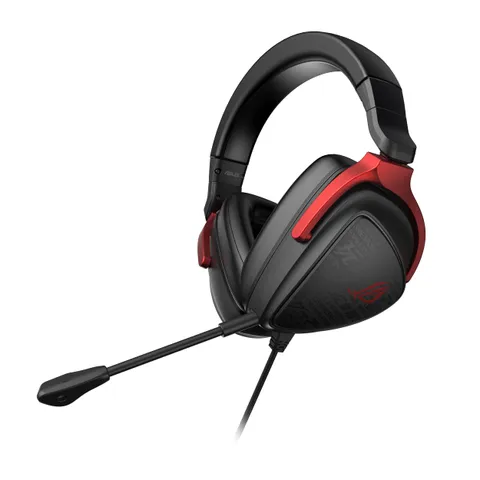ASUS ROG Delta S CORE, Cuffie da Gaming Cablate, Nere