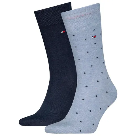 8719965009202 DOT Classic Sock, Blu Chiaro Melange, 43-46 (Pacco da 2) Uomo