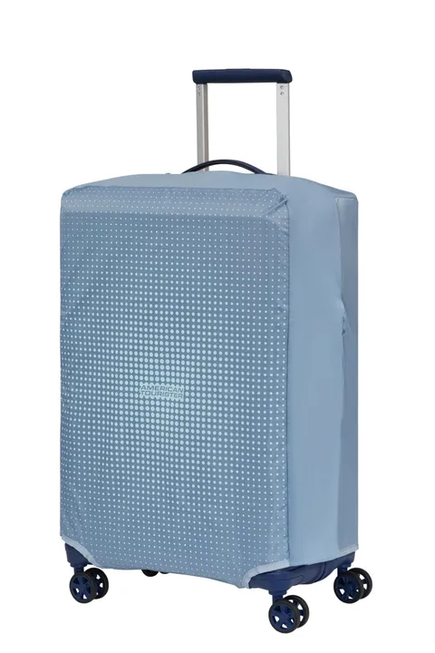 American Tourister accessori da viaggio Foldable Luggage Cover Stone Blue/Blue grigio