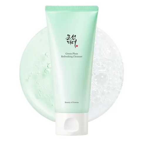 Beauty of Joseon Green Plum Refreshing Cleanser, Gel Detergente Viso, Pulizia Profonda