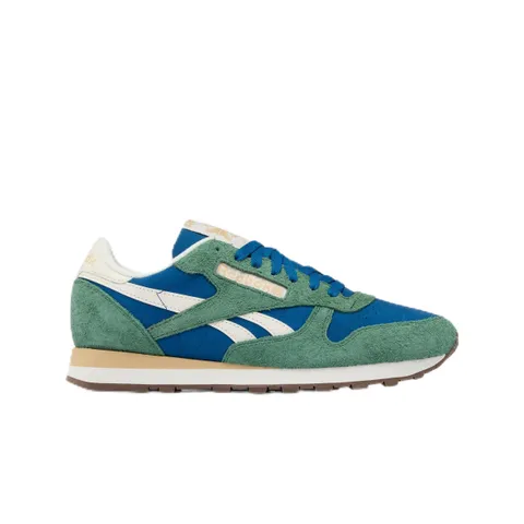 Reebok Unisex Classic Leather Sneaker, Athleticblue/Fieldgreen/Chalk, 44,5 EU
