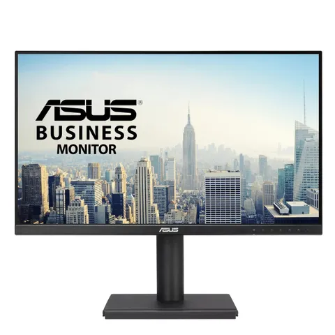 ASUS BE249CGN, Docking Monitor da 23,8" FHD IPS (1920 x 1080), 5ms Response Time, 120 Hz, Senza Cornice, USB-C Docking, RJ45, HDMI, DisplayPort, Altoparlanti, Design Ergonomico, Low Blue Light, Nero