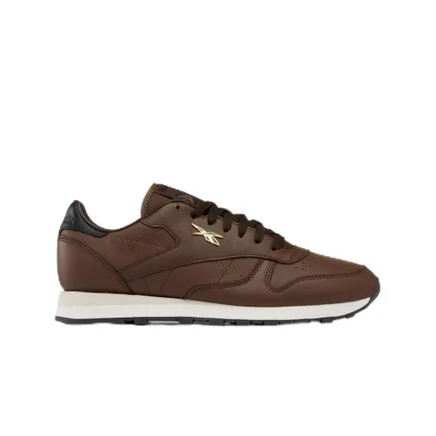 Reebok Sneakers Unisex Classic in Pelle, Simplebrown/Chalk/Washedblack, 38,5 EU