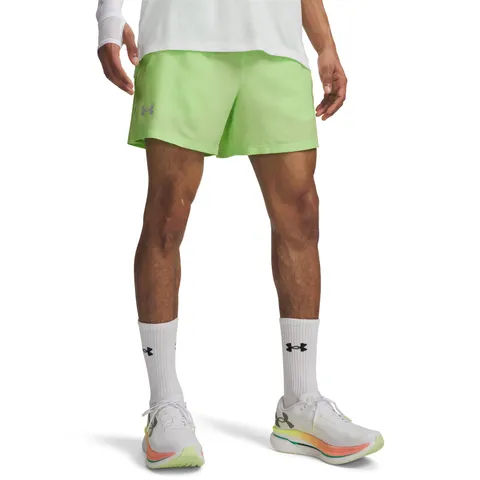Under Armour Pantaloncini UA Launch 5'' - Lumos Lime/Lumos Lime/Riflettente - LG