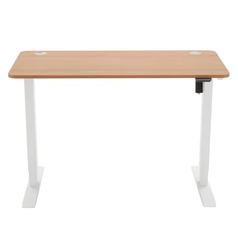 Amazon Basics Scrivania sit-stand con regolazione dell'altezza elettrica, 120 x 60 cm