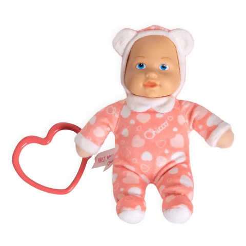 Chicco La Mia Prima Bambola Rosa Anello Cuore