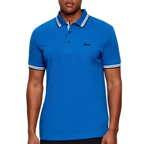 Boss Polo da Uomo, Medium Blue 429, XXL