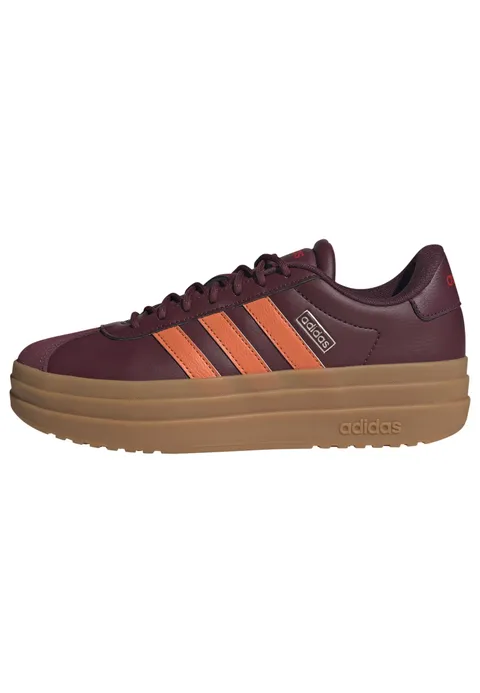 Adidas Donna VL Court Bold Shoes, Maroon/Dusky Orange/Pure Ruby, 36 EU