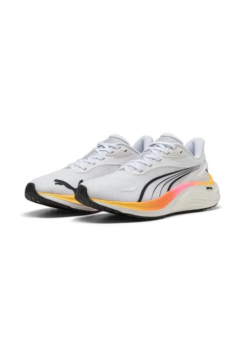 Puma Electrify Nitro 4 Wn - Scarpe da Corsa su Strada, da Donna, Colore: Bianco/Rosa