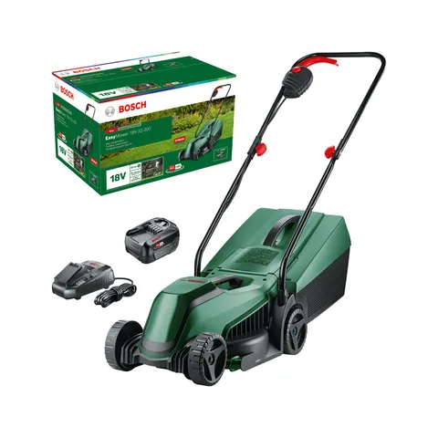 Bosch Tagliaerba/Tosaerba a batteria EasyMower 18V-32-200 (1 batteria da 4,0 Ah, 18 Volt