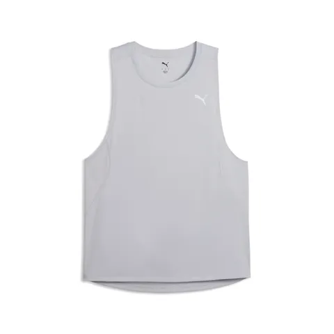 PUMA Tank Top da Running Velocity da Uomo 3XL, Vibrant Silver Gray