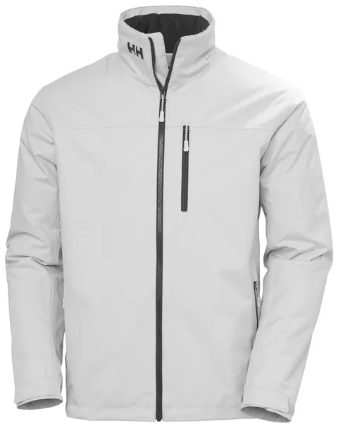 Helly Hansen Men's Crew Midlayer Jacket 2, Grey Fog, 2XL