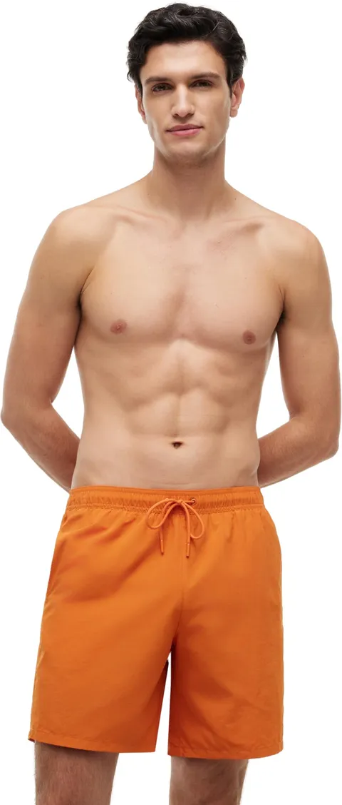 Tommy Hilfiger Costume da Bagno da Uomo con Coulisse Im & Na UM0UM03309, Arancione (Bonfire Orange), XS