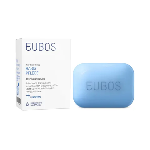 Eubos Basispflege Fest Waschstück, 1 pz sapone