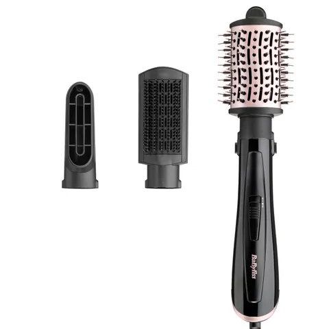 BaByliss Air Styler 1000W - Spazzola Ad Aria Calda 3-in-1 per Asciugare, Lisciare e Dare