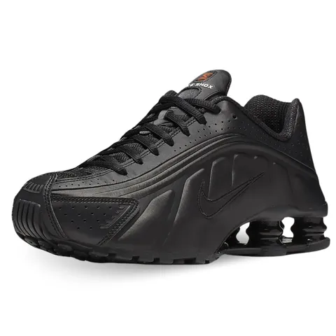 Nike Shox R4, Scarpe da Atletica Leggera Donna, Multicolore Black/Max Orange 000), 36 EU