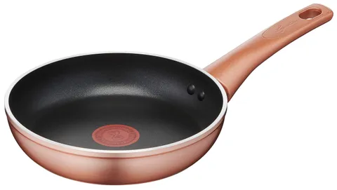 Lagostina Ramata Padella Antiaderente in Alluminio Ø 24 cm con Esterno Effetto Rame