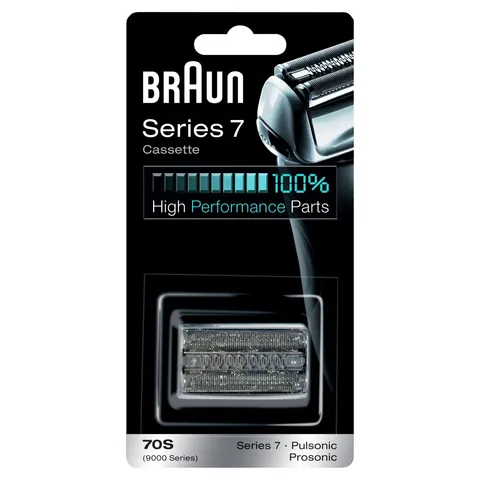 Braun 70S Testina di Ricambio Originale per Rasoio Elettrico Barba - Compatibile Con i
