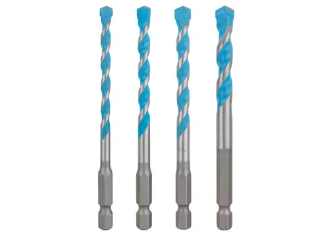 Expert HEX-9 Multi Construction Drill Bit 4pc set 5.5/6/7/8mm