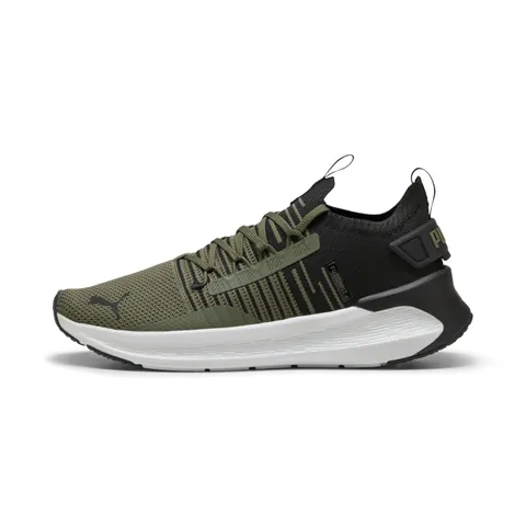 PUMA Scarpe da Running Softride Symmetry Fuzion Unisex 38.5, Loden Green Black Feather