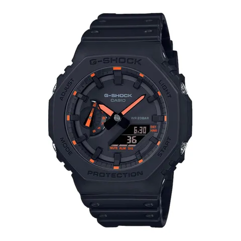 Casio G-Shock Orologio Uomo in Resina e carbonio - CA.GA-2100-1A4ER