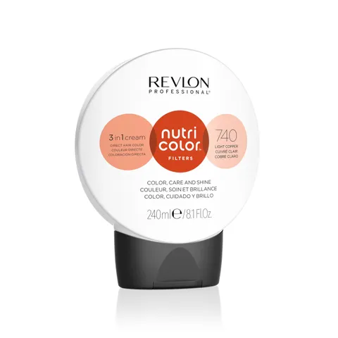 Revlon Professional Nutri Color Filters, Maschera Per Capelli Colorante 3 In 1, Colore