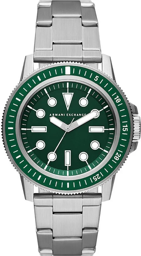Armani Exchange Orologio da uomo, Movimento al quarzo a tre lancette e cassa da 42 mm con