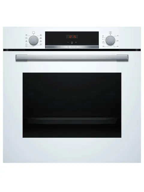 Bosch HBA534BW3, Forno da incasso, EcoClean: pulizia della parete posteriore senza alcun