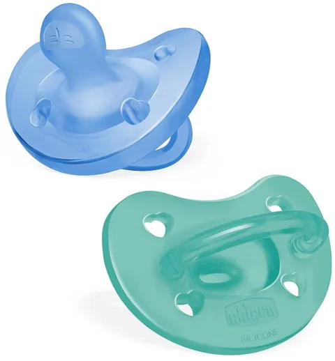 Chicco PhysioForma Ciuccio Silicone 16-36 mesi (azzurro)