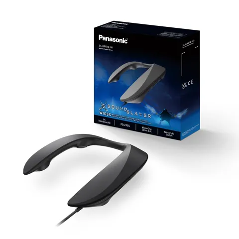 Panasonic SC-GN01, Sistema di Altoparlanti da Gioco, Cuffie Indossabili, 4 W, Design