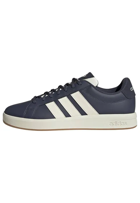 adidas Uomo Grand Court Base 3.0 Shoes, Shadow Navy/off white/GUM10, 40 2/3 EU
