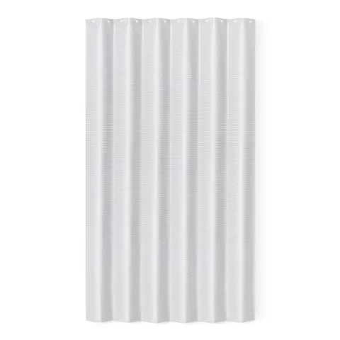 Amazon Basics Tenda da doccia in poliestere, dallo stile moderno, ad asciugatura rapida