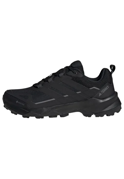 adidas Uomo Terrex Skychaser Ax5 Gore-Tex Hiking Shoes, Core Black/Core Black/Carbon, 38