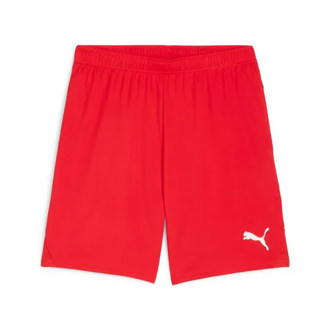 PUMA teamGOAL Shorts - Pantaloncini in Maglia Adulti Unisex, PUMA Red-PUMA White, 705752