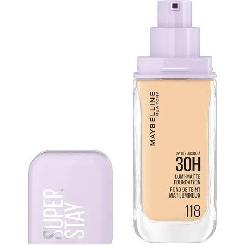 Maybelline New York Fondotinta a Lunga Tenuta, Per Tutti i Tipi di Pelle, Finish Matte