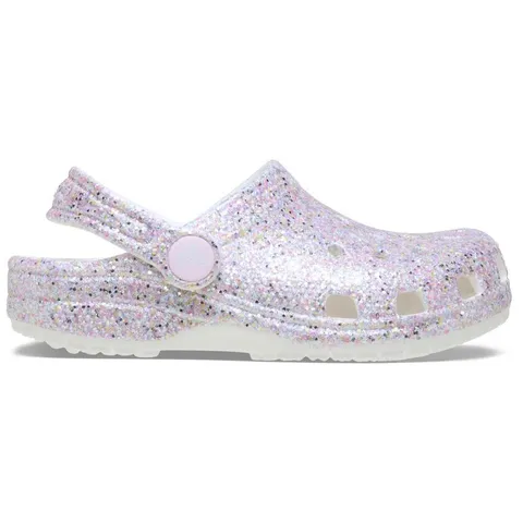 Crocs Zoccoli Classici, Bianco, 7 UK Bambino, Bianco, 7 UK Child