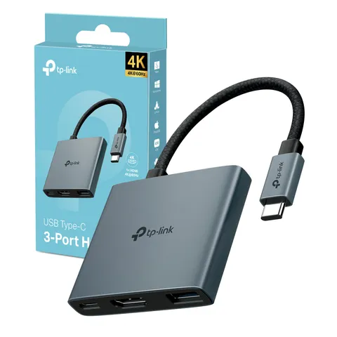 TP-Link UH3020C Hub USB-C 3 in 1 HDMI 4K