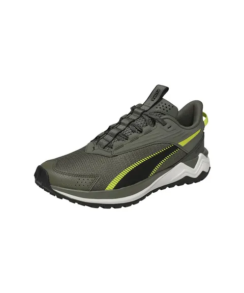 Puma Extend Lite - Scarpe da Corsa Unisex, Colore: Verde Loden/Nero/Lime, Taglia 39