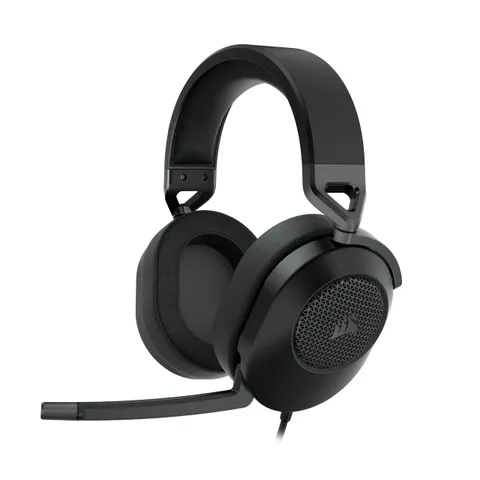 Corsair HS65 Surround Cuffie Gaming Cablate 7.1 Multipiattaforma - Carbonio