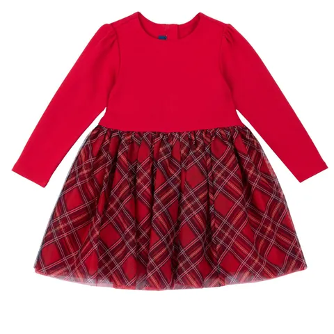 Chicco Vestiti - Natale Bambina e Ragazza, Rosso (2), 4 Anni, Designed in Italy