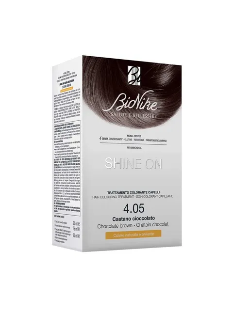 Bionike Shine On - Trattamento Colorante Capelli, Kit Tinta per Cute Sensibile Senza