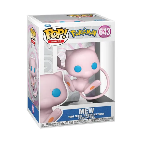 Funko POP! Games: Pokemon - Mew - Figura in Vinile da Collezione - Idea Regalo