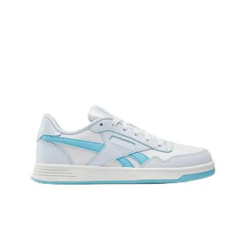 Reebok Court Advance - Sneakers, Bianco/Blu Glasse/Blu Digitale, 30 EU, White Glassblue